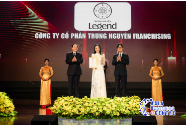 TRUNG NGUYÊN LEGEND Cafe được vinh danh giải thưởng "Thương hiệu uy tín hàng đầu Châu Á 2025"